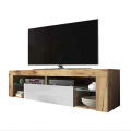 Meuble TV LED en bois UV haute brillance